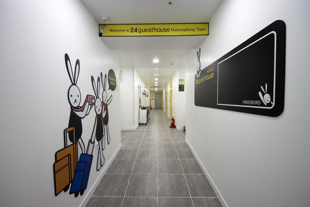 24 Guesthouse Myeongdong Town Σεούλ Εξωτερικό φωτογραφία